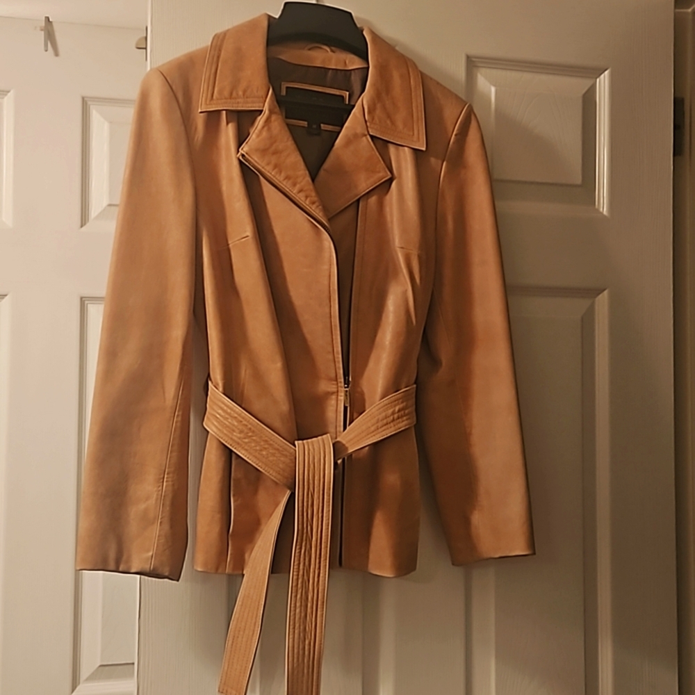 Leather jacket
